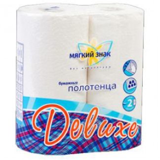 Полотенца для рук в рулонах Ламби, 3-сл, белые, 3рул/упак