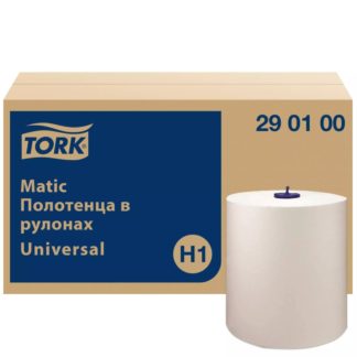 Tork Matic® полотенца в рулонах, категория Universal, 1-сл.