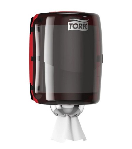 Tork Performance диспенсер для полотенец с рулонах с ЦВ, красный — изображение 2