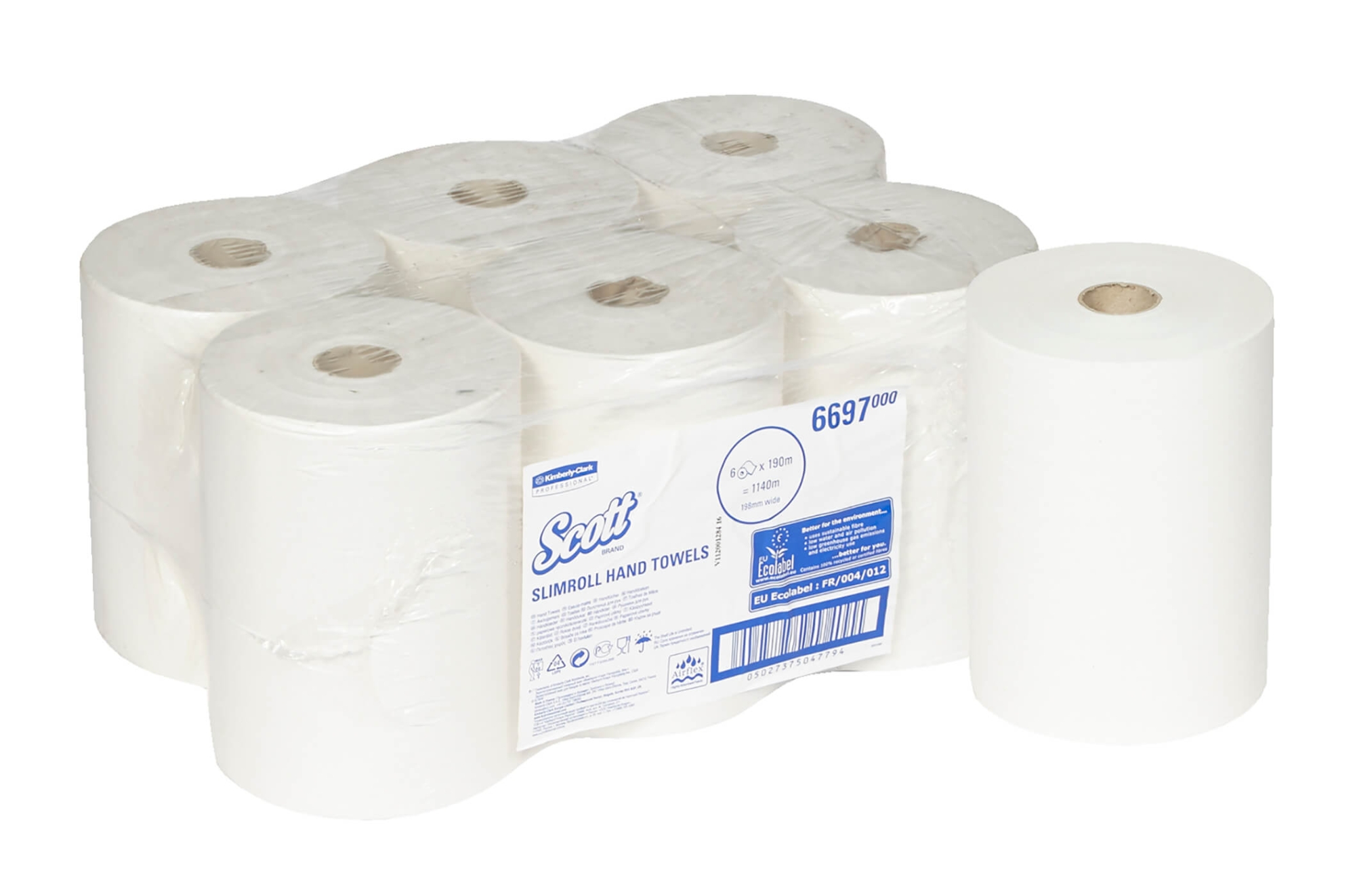 Scott® Slimroll™ Полотенца для рук - Белый — изображение 2