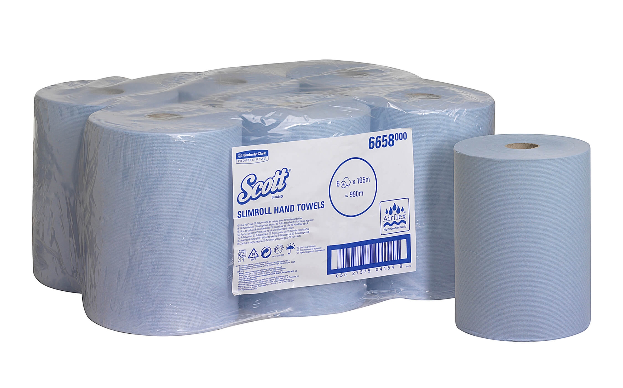 Scott® Slimroll™ Полотенца для рук - Синий — изображение 2