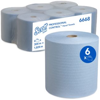 Scott® Полотенца для рук - Рулон / Синий