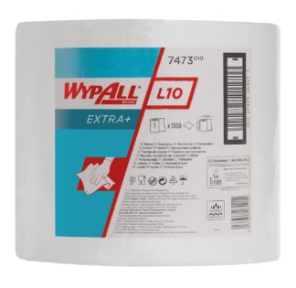 WypAll® L10 EXTRA+ Протирочный материал - Большой рулон / Белый