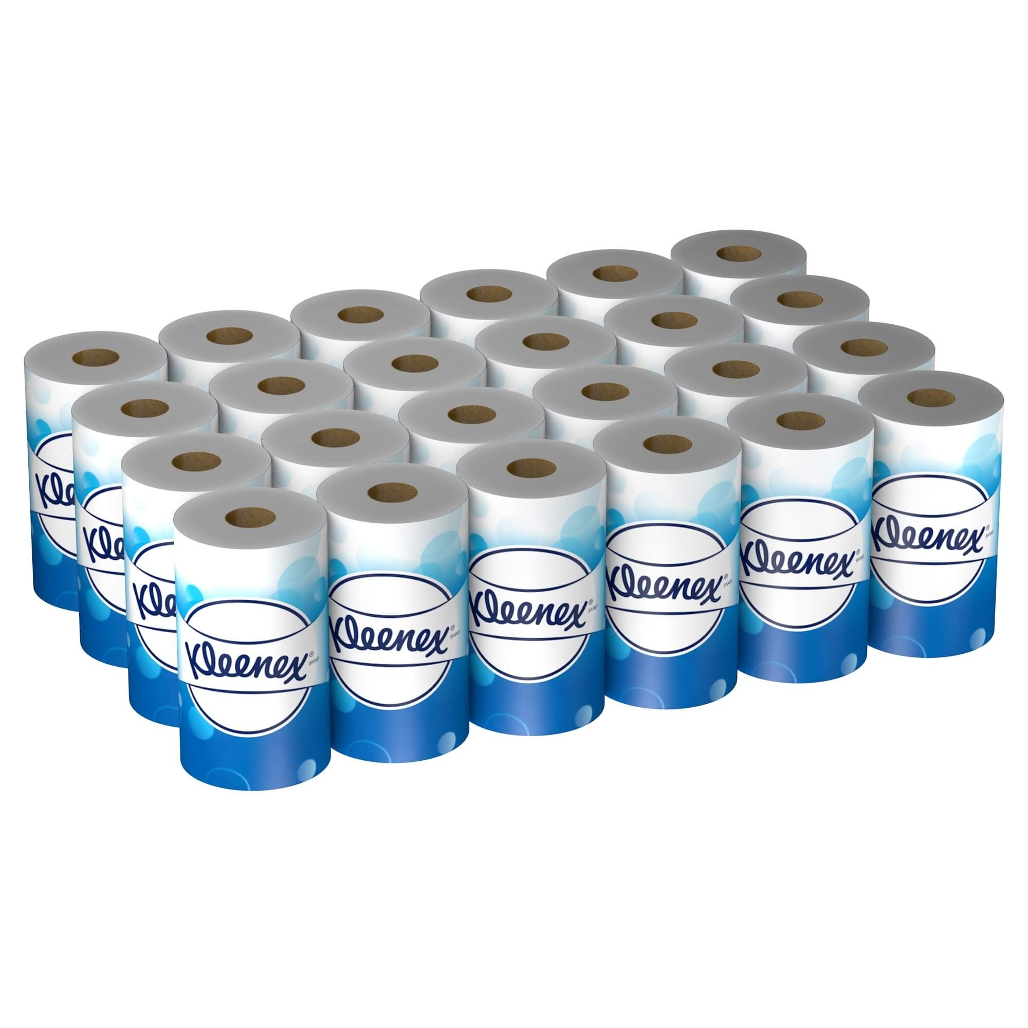 Kleenex® Туалетная бумага в рулонах - Маленький рулон / Белый — изображение 3