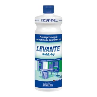 LEVANTE Quick Dry, Нейтральное средство для водостойких матовых и глянцевых поверхностей, 1 л