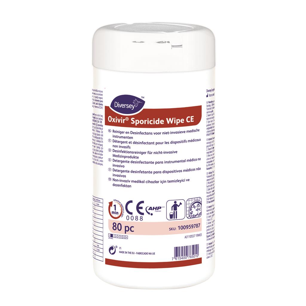 Oxivir Sporicide Wipe, 12*80шт