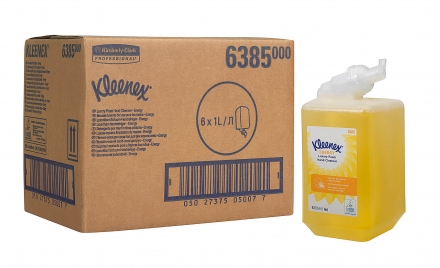 Пенное мыло для рук Kleenex@Energy Luxury, 6шт * 1л