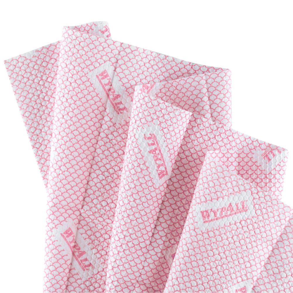 WypAll® X80 Plus Протирочный материал - Сложенные в 1/4 / Красный — изображение 4