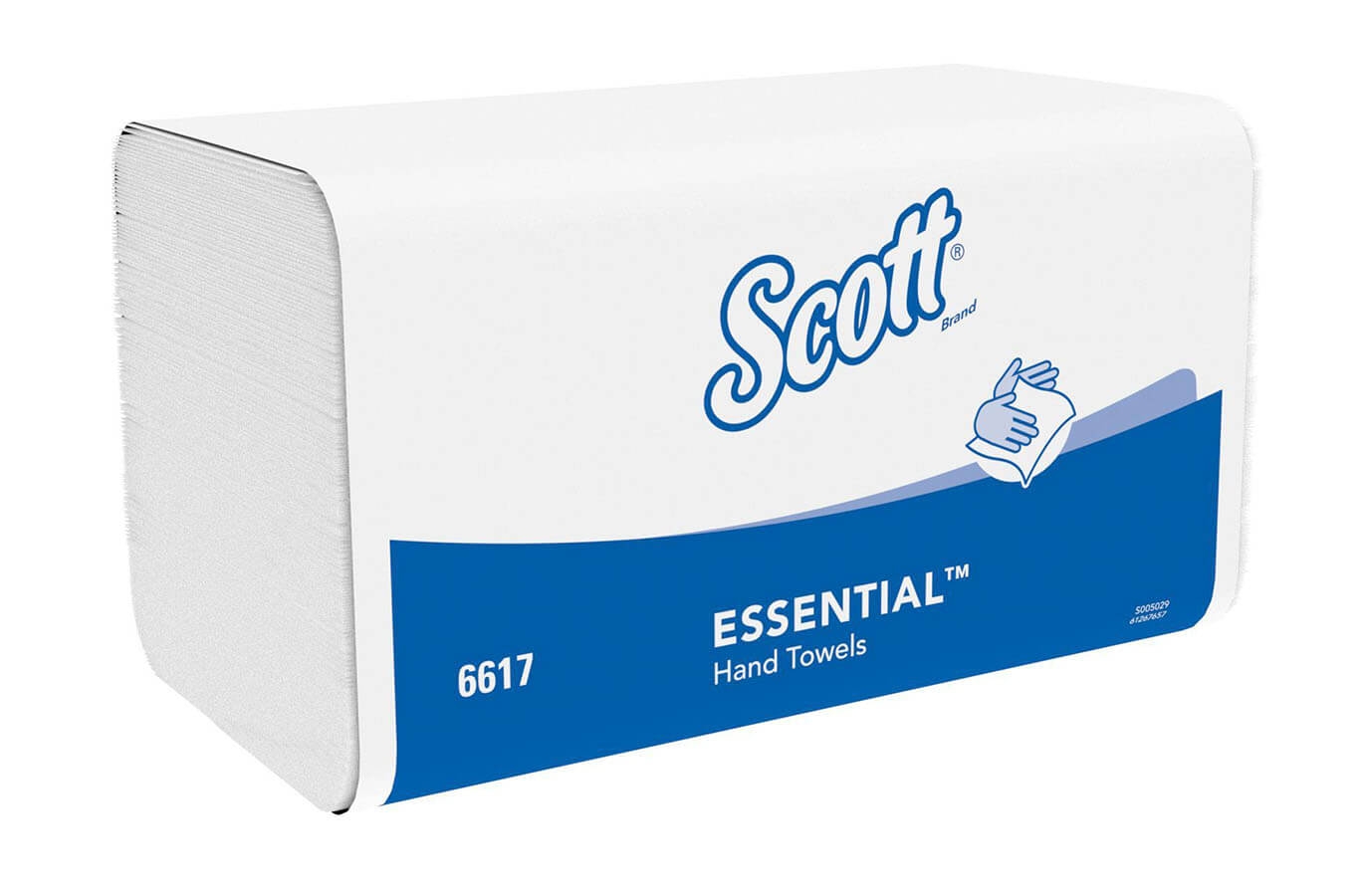 Scott® ESSENTIAL™ Полотенца для рук - Сложенные / Белый /Малый — изображение 3