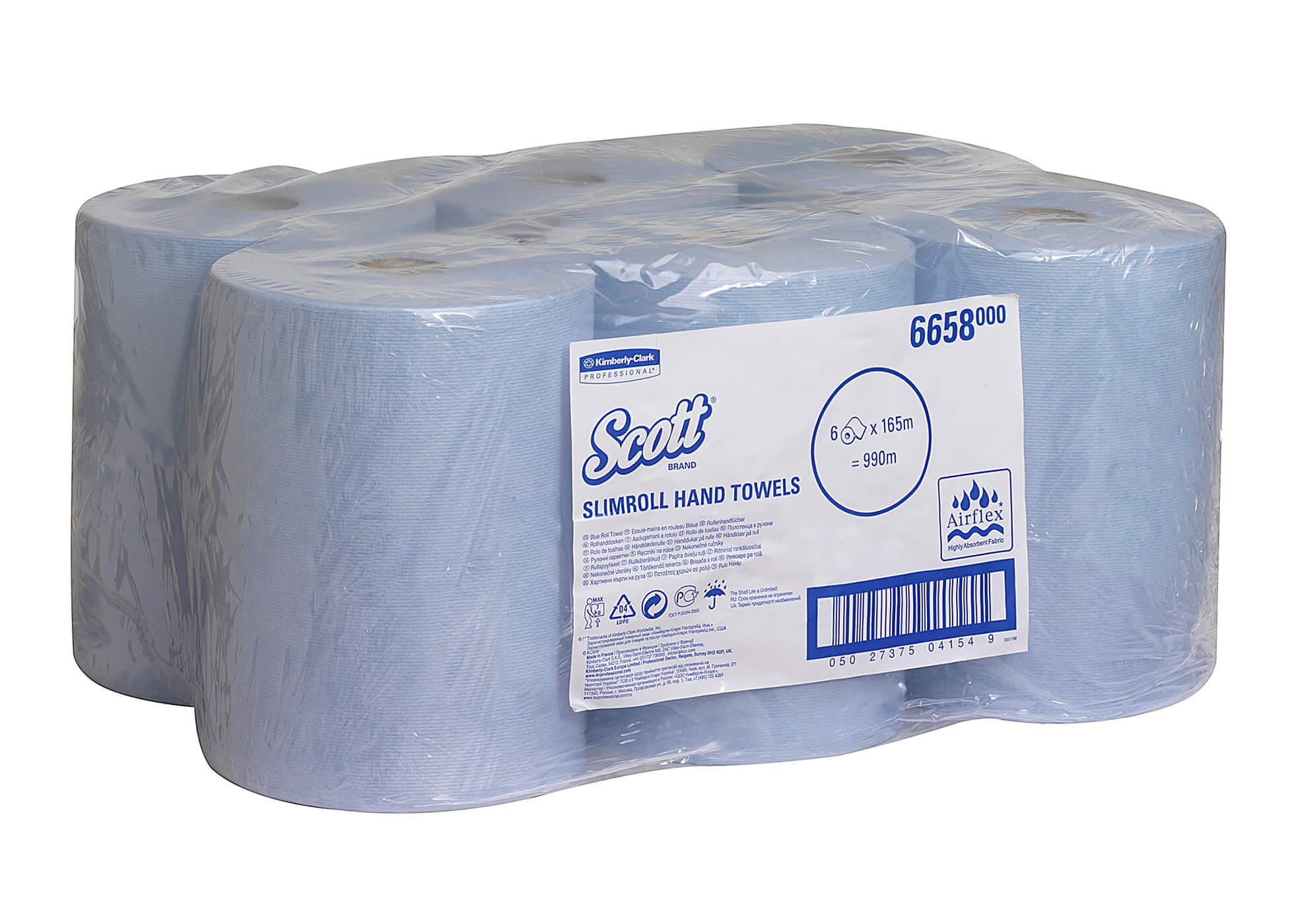 Scott® Slimroll™ Полотенца для рук - Синий — изображение 3