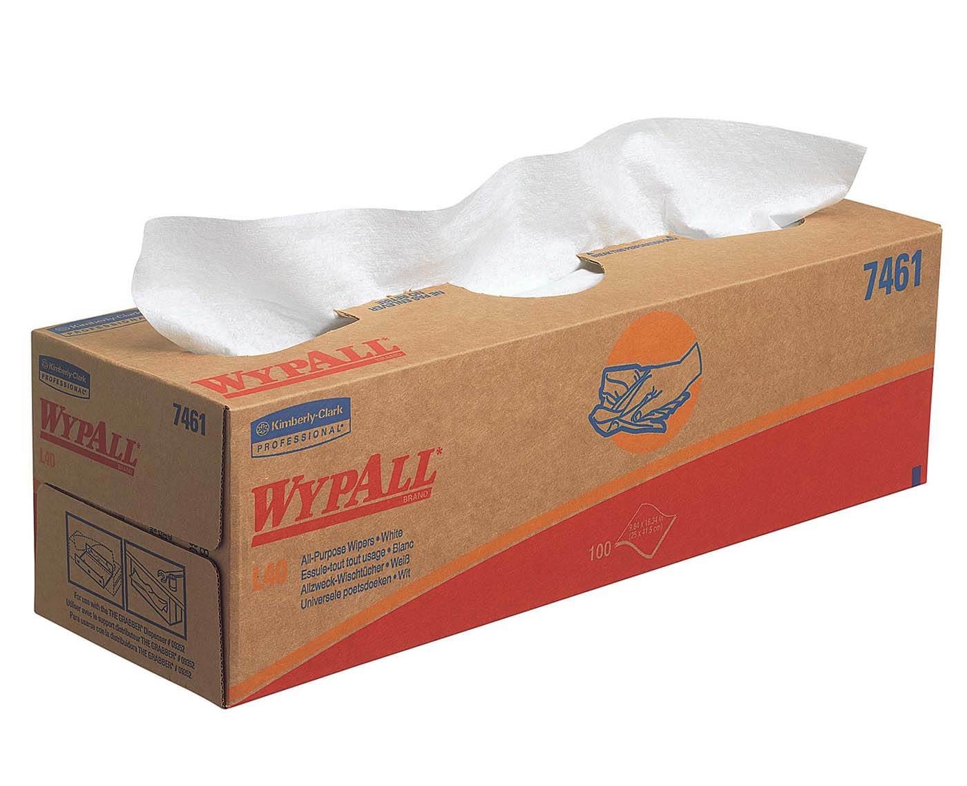 WypAll® L40 Протирочный материал - Коробка Рор-Up / Белый — изображение 3
