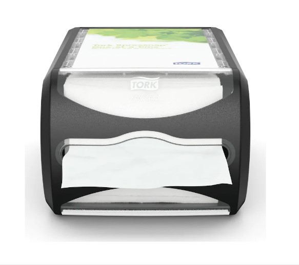 Tork Xpressnap® диспенсер для линии раздачи, черный — изображение 3