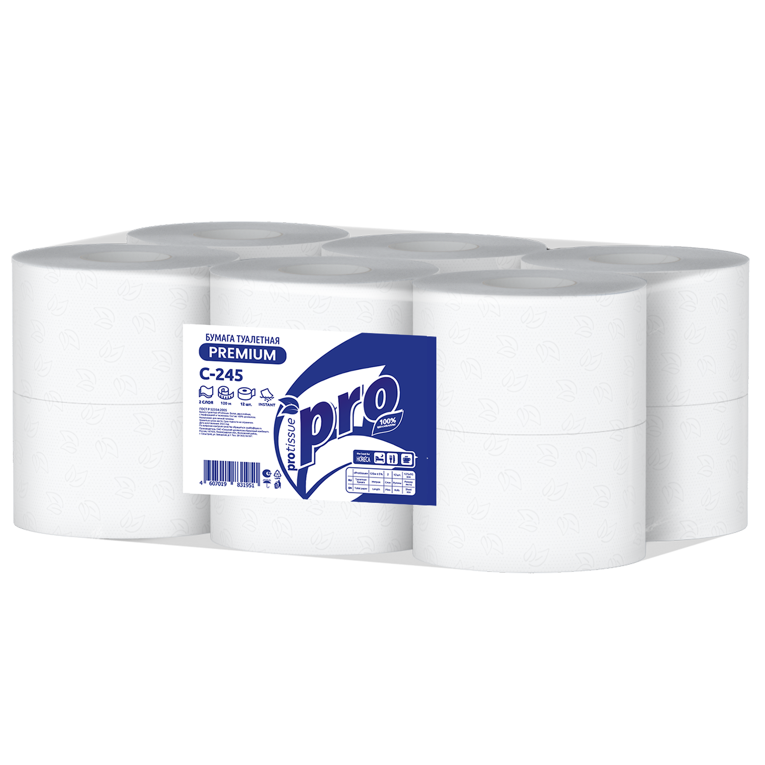 Туалетная бумага PROtissue Instant — изображение 3