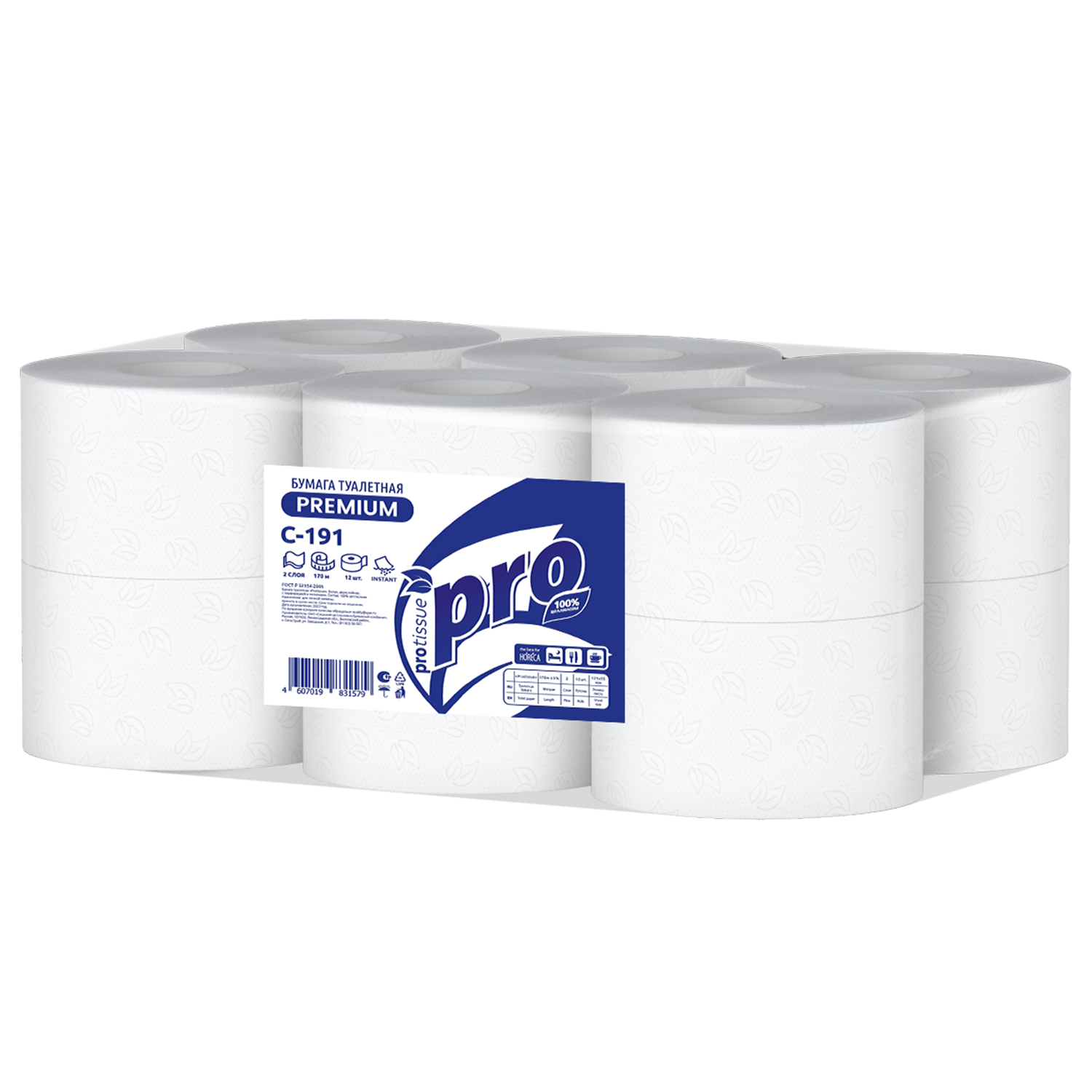 Туалетная бумага PROtissue Instant — изображение 3
