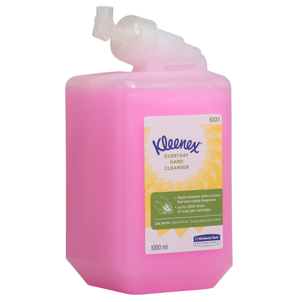 Средство жидкое для рук Kleenex, 1000мл, розовый, 6шт/упак — изображение 6