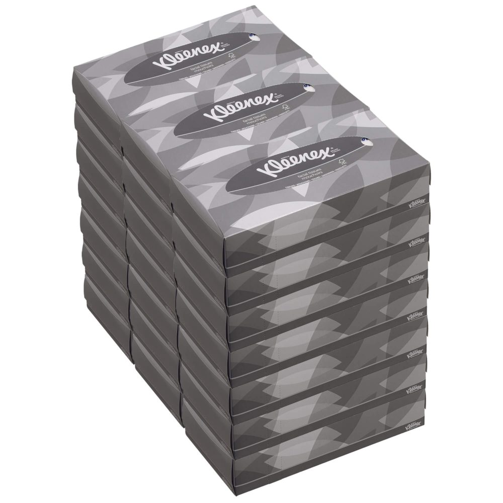 Салфетки для лица Kleenex 2-сл,100л, белые, 21шт/упак — изображение 3
