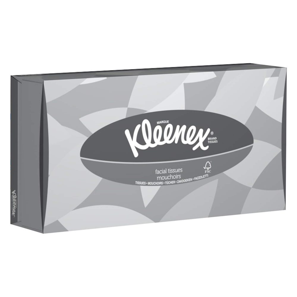 Салфетки для лица Kleenex 2-сл,100л, белые, 21шт/упак — изображение 2