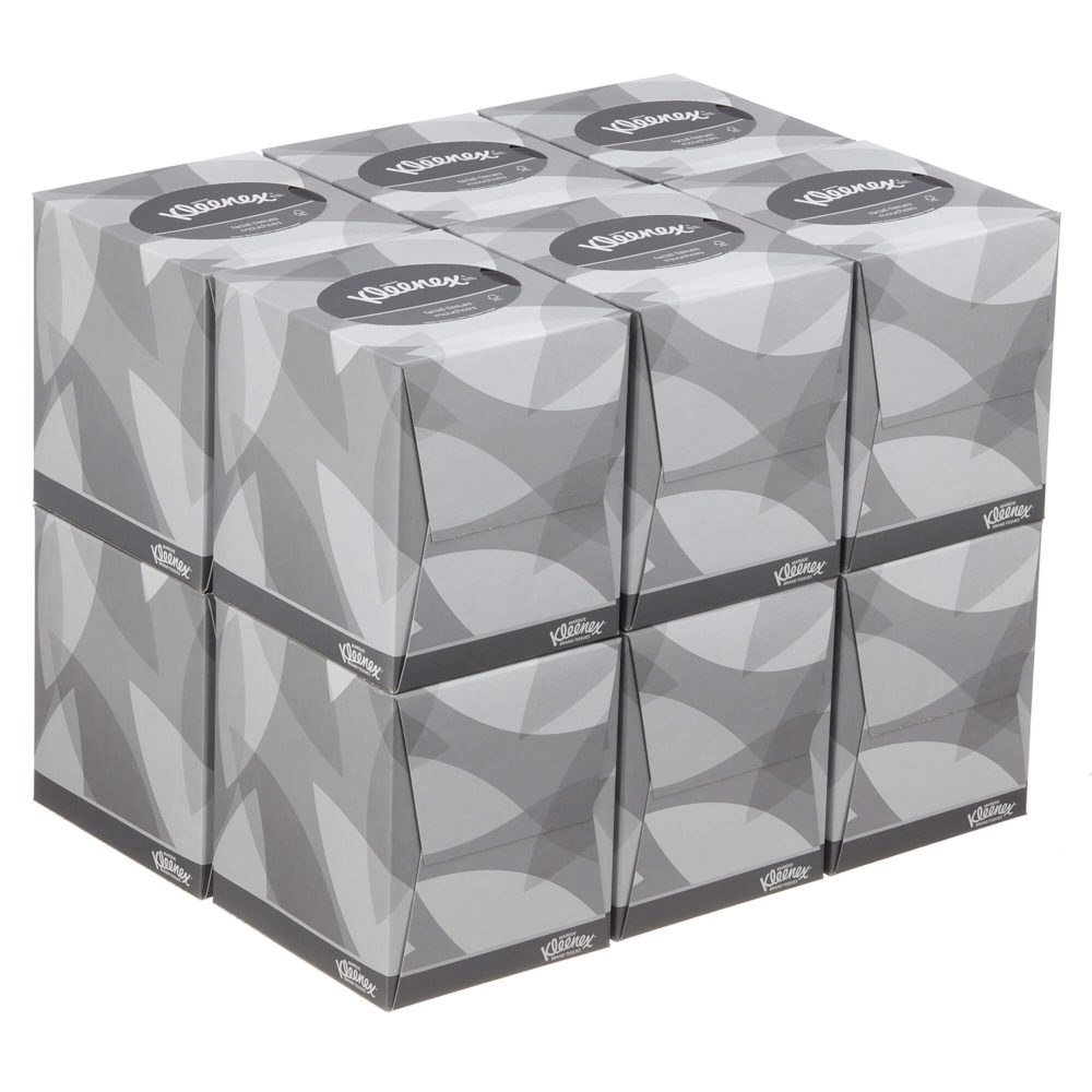 Салфетки для лица Kleenex 2-сл, 90л, белый, 12шт/упак — изображение 8