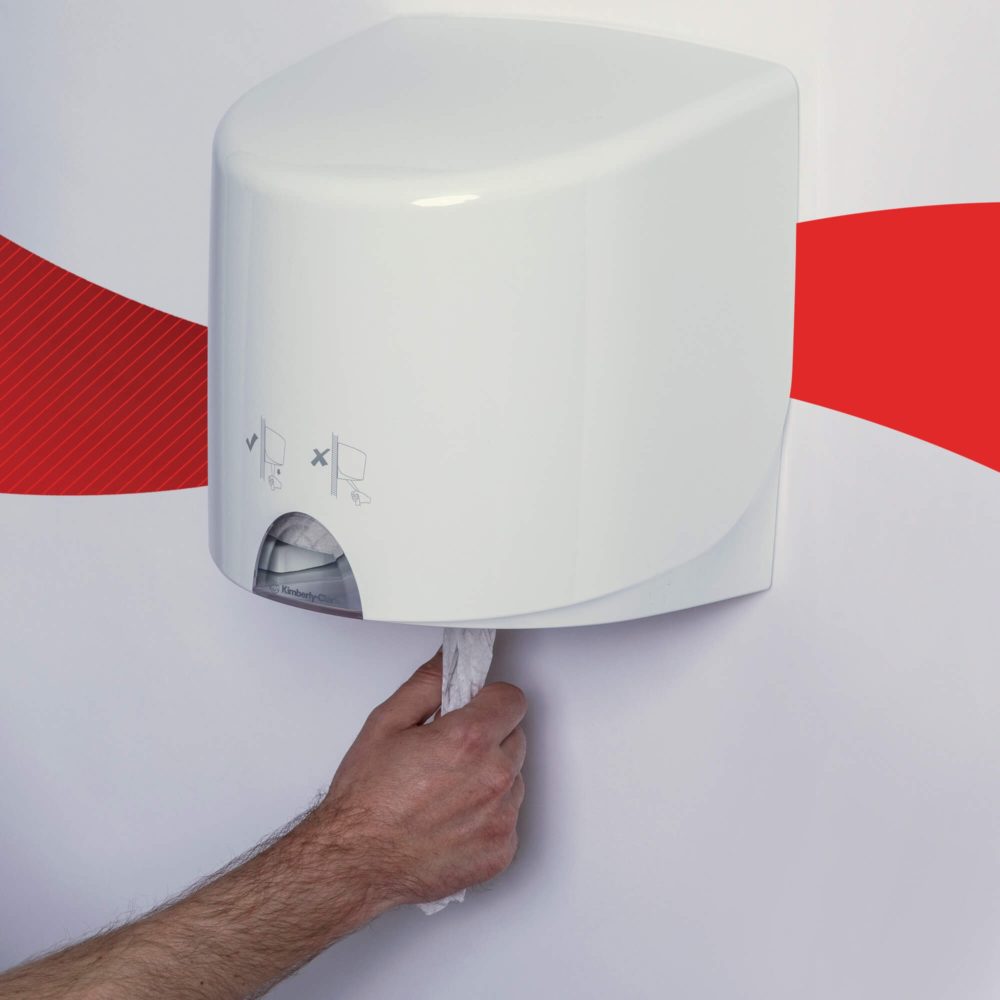 7490 WypAll® L10 Протирочный материал для пищевой промышленности и общей очистки - Centrefeed for Reach+™ / Белый — изображение 2