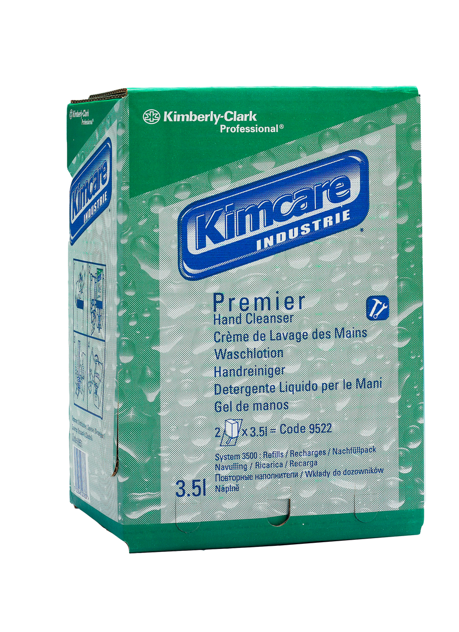 Средство жидкое для сильно загрязненных рук Kimcare Industrie Premier 3,5л, зеленый, 2шт в уп