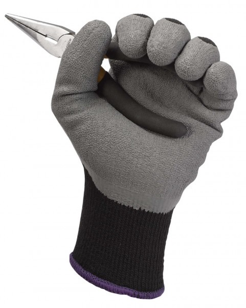 Перчатки с латексным покрытием многоразовые Jackson G40 Latex Coated,размер 10,серый, 12пар — изображение 3