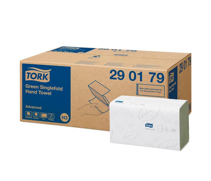 H3 Tork листовые полотенца Singlefold сложения ZZ 290179