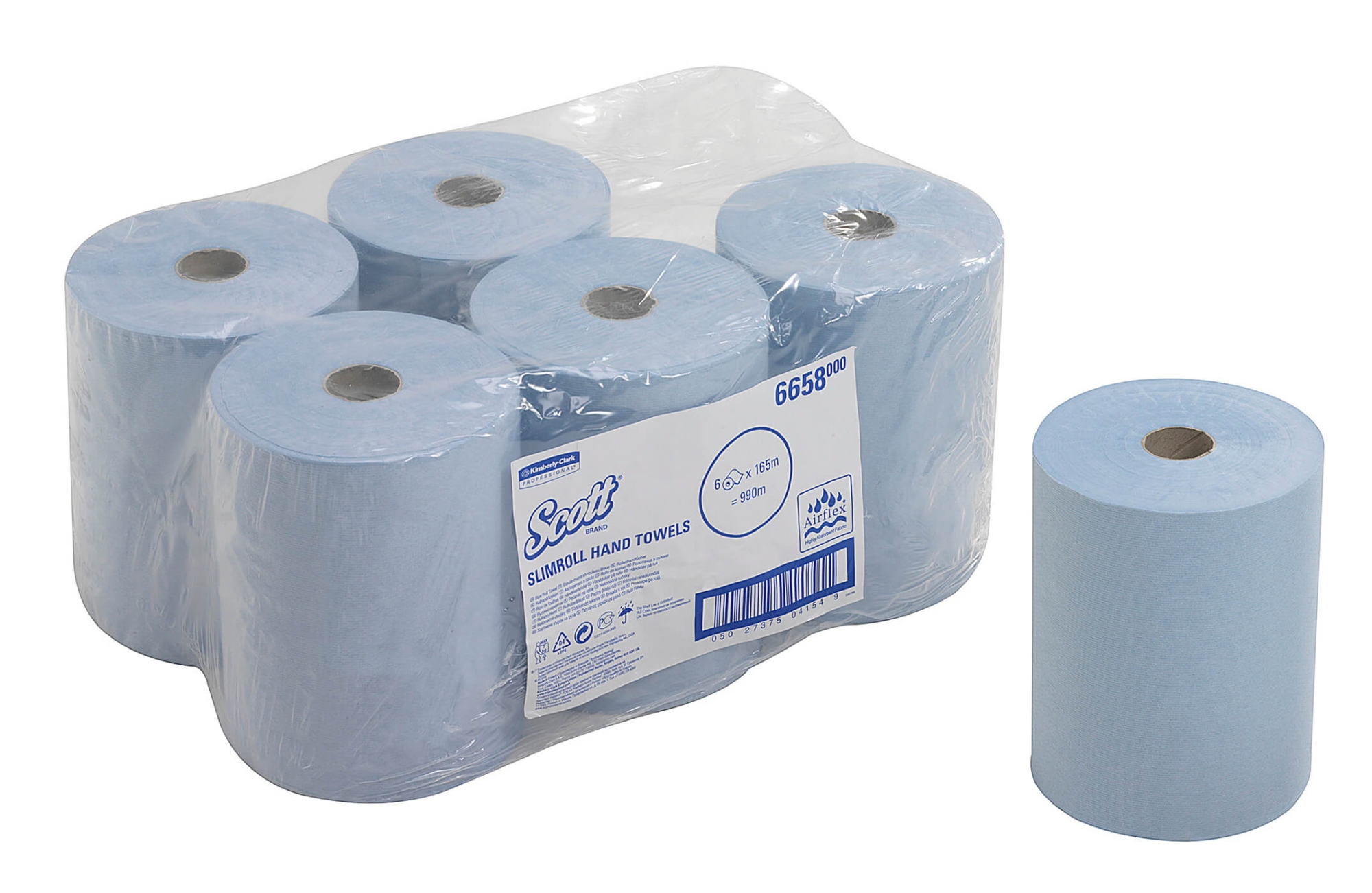 Scott® Slimroll™ Полотенца для рук - Синий — изображение 4