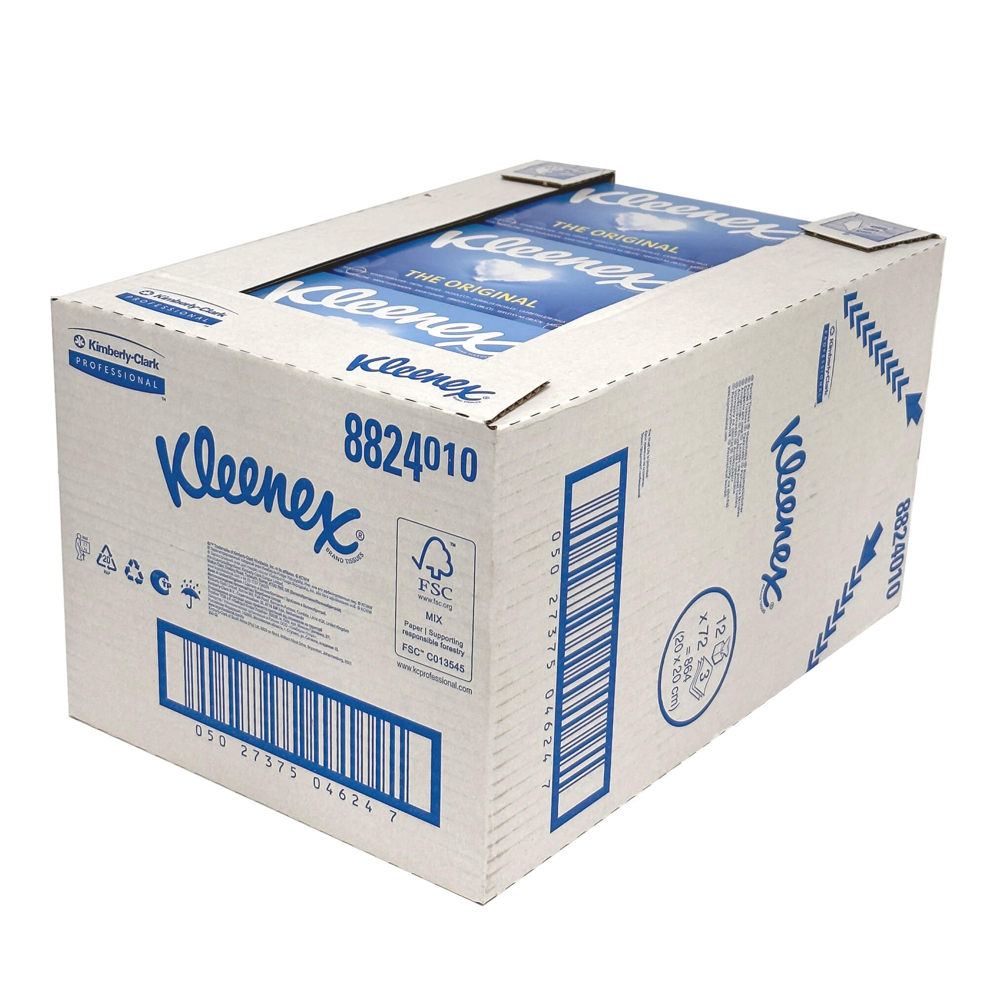 Kleenex® Салфетки для лица - Стандартные / Белый — изображение 4