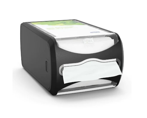 Tork Xpressnap® диспенсер для линии раздачи, черный — изображение 4