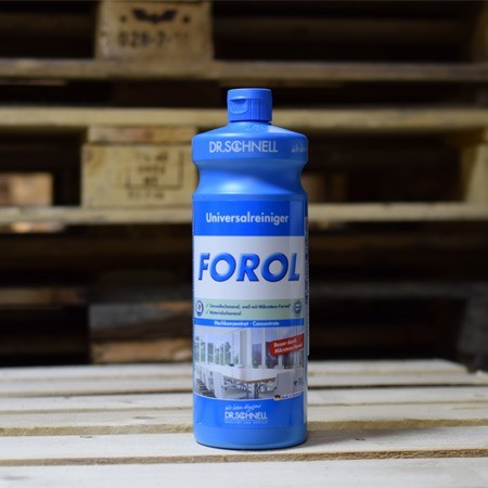 Средство универсальное для очистки водостойких поверхностей Forol 1л, 12шт/упак — изображение 2