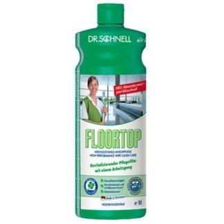 Средство для очистки и защиты напольных покрытий Floortop 1л, 12шт/упак
