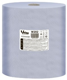 Материал протирочный в рулонах с ЦВ Veiro Prof. Comfort, 2-сл, 175м,500л,синий,2рул/упак