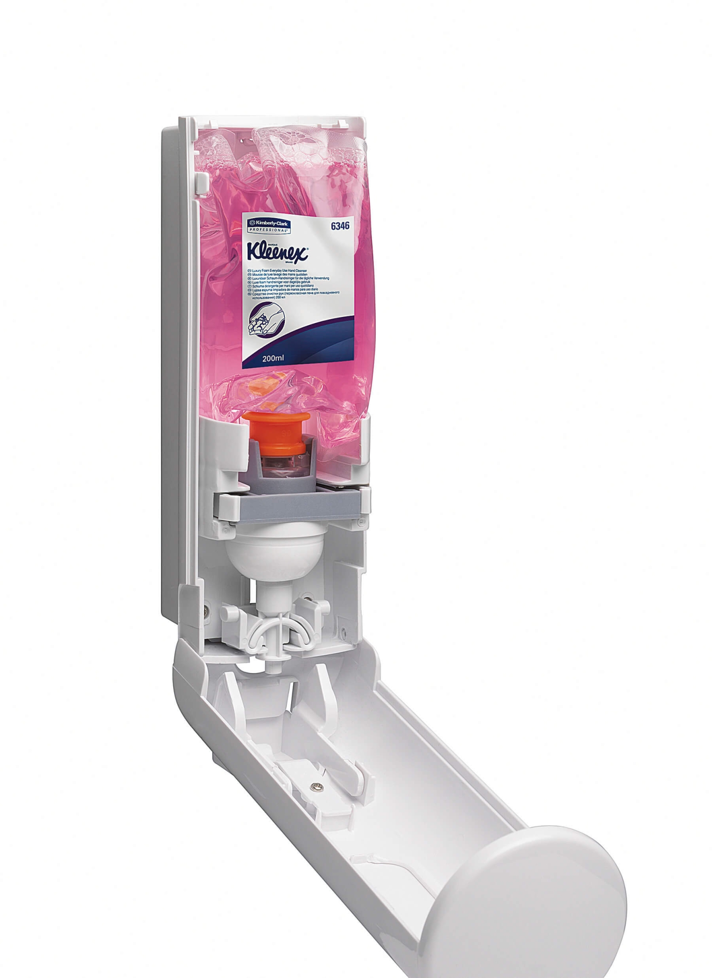 Scott® ESSENTIAL™ Everyday Use Пенное моющее средство для рук для ежедневного использования - Картридж / Розовый /200мл — изображение 5