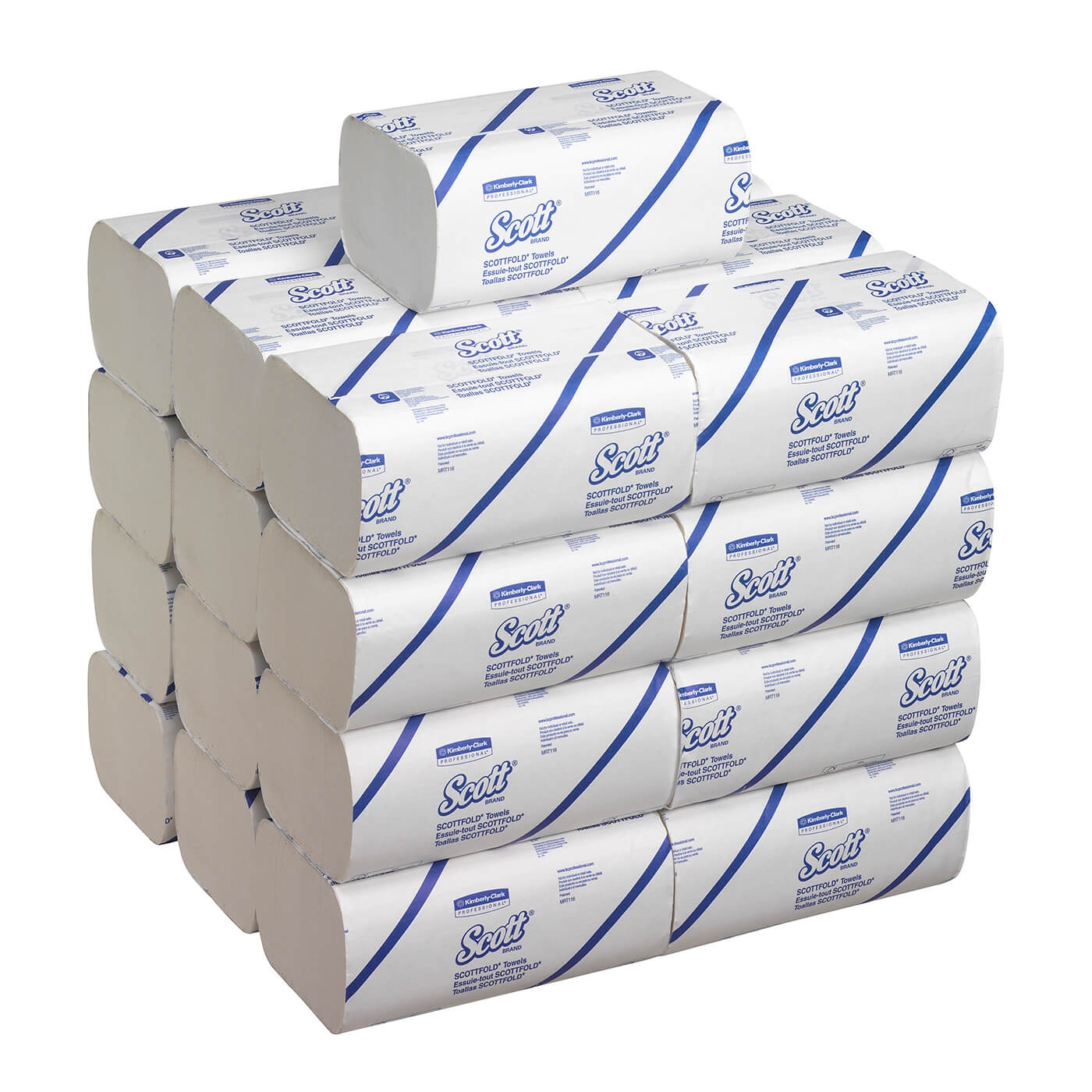 Scott® SCOTTFOLD* Полотенца для рук - M-образное сложение / Белый /Средний — изображение 5