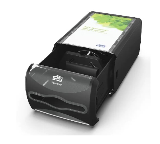 Tork Xpressnap® диспенсер для линии раздачи, черный — изображение 5