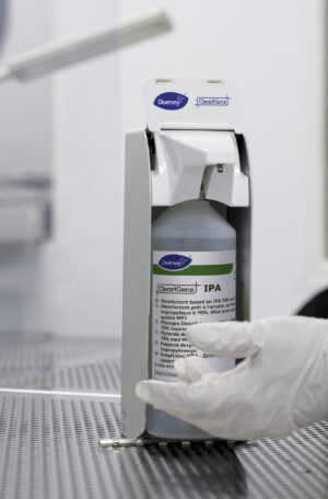 Touchless dispenser for ClearKlens IPA