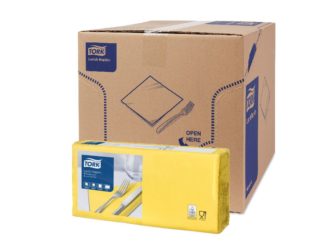 Tork салфетки 33x33 см желтые 477841, 200шт/уп, 10уп/кор
