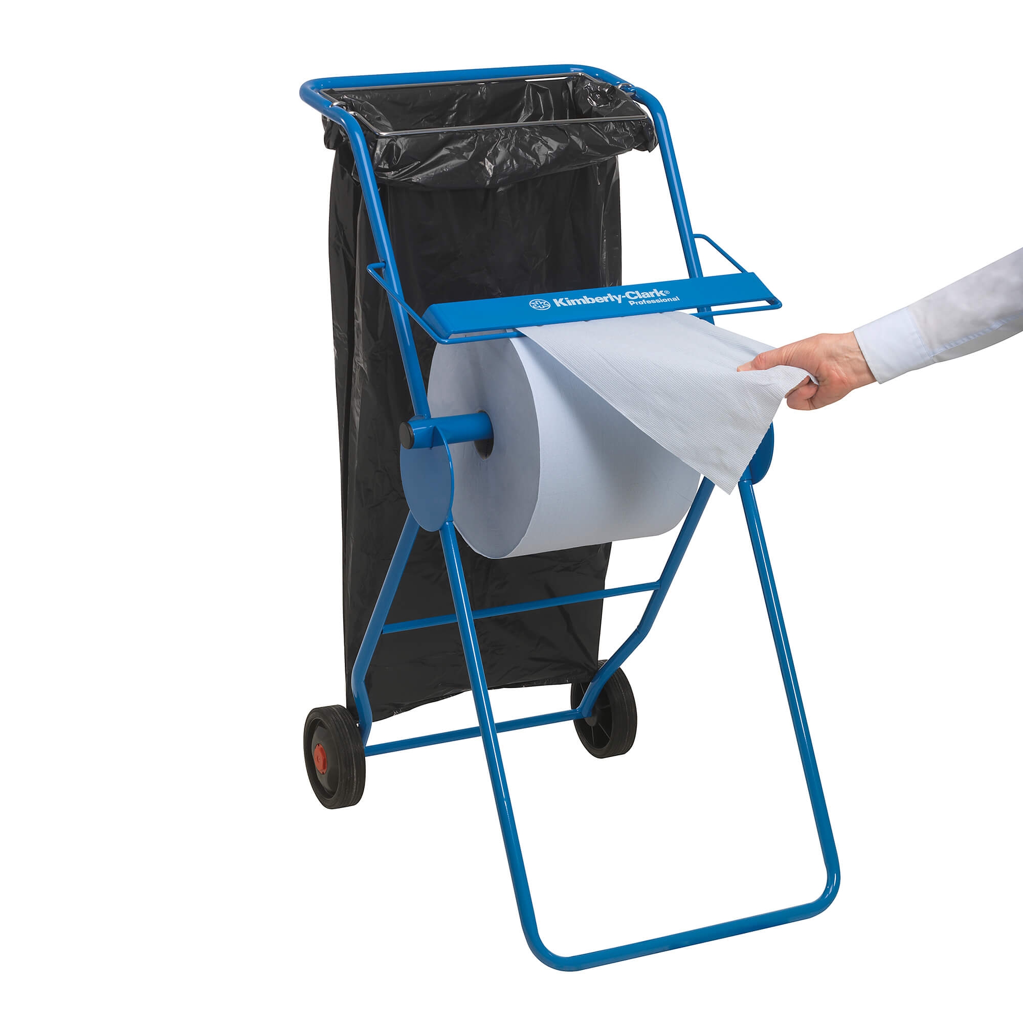 WypAll® L30 Протирочный материал для удаления загрязнений на производстве - рулон Jumbo - сверхширокий / Синий — изображение 6