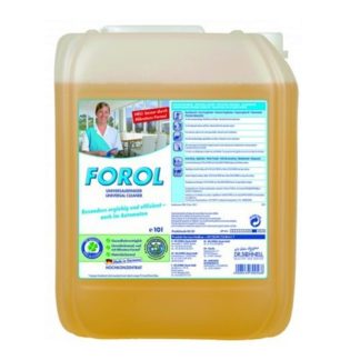 Cредство универсальное для очистки водостойких поверхностей Forol 10л