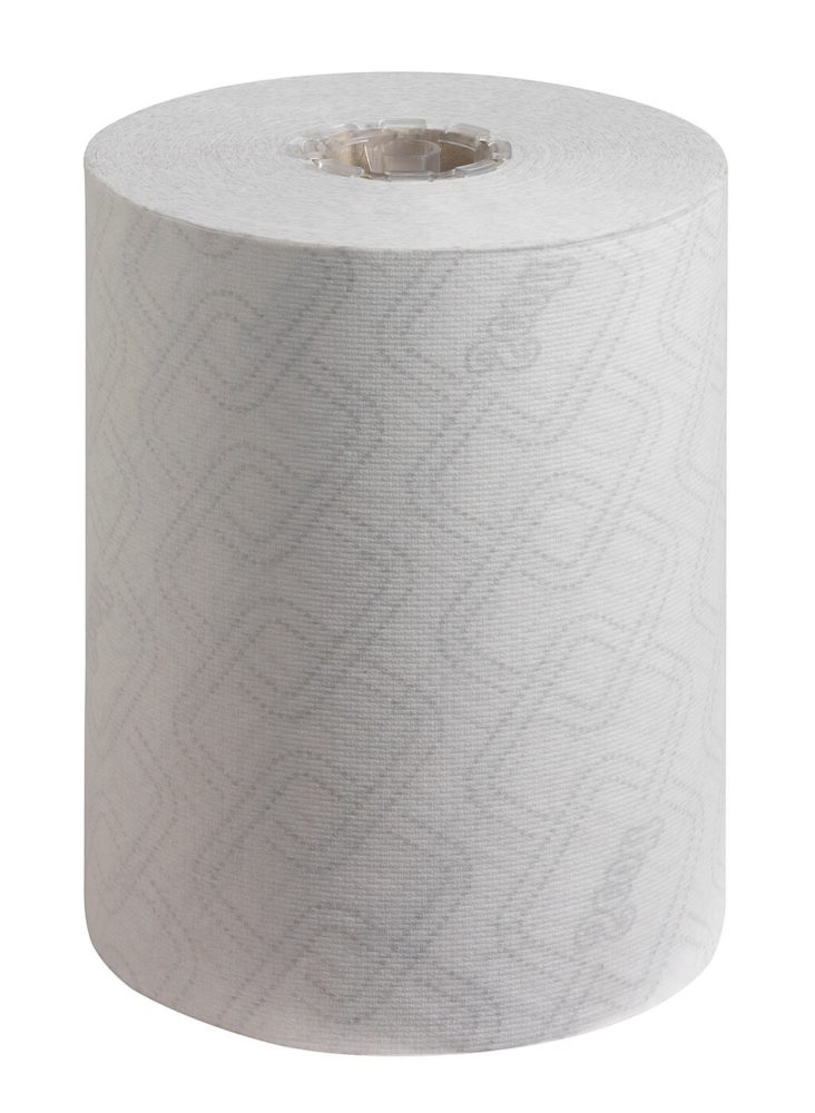 Полотенца для рук в рулонах Kimberly Clark Scot Slimroll, 1-сл, 190м, белый, 6рул/упак — изображение 2