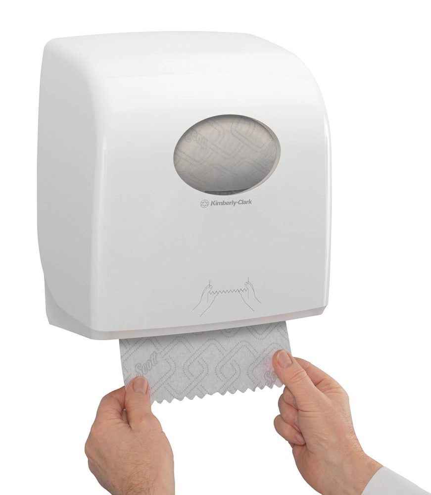 Полотенца для рук в рулонах Kimberly Clark Scot Slimroll, 1-сл, 190м, белый, 6рул/упак — изображение 6