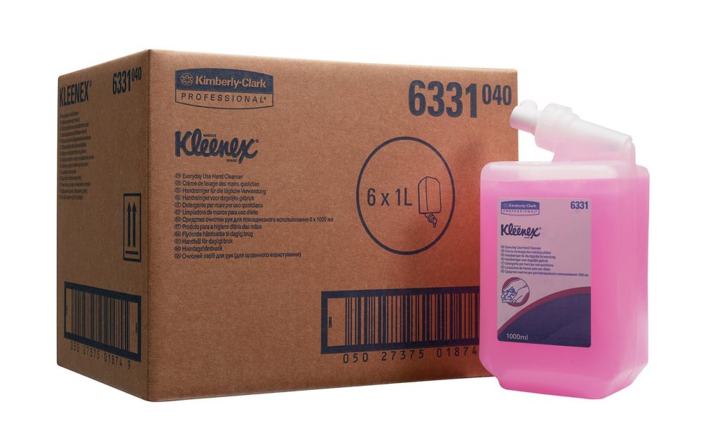 Средство жидкое для рук Kleenex, 1000мл, розовый, 6шт/упак