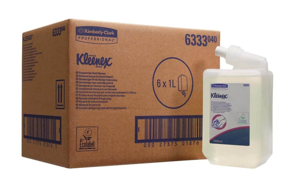 Средство жидкое для частого использования для рук Kleenex,1000мл, прозрачный