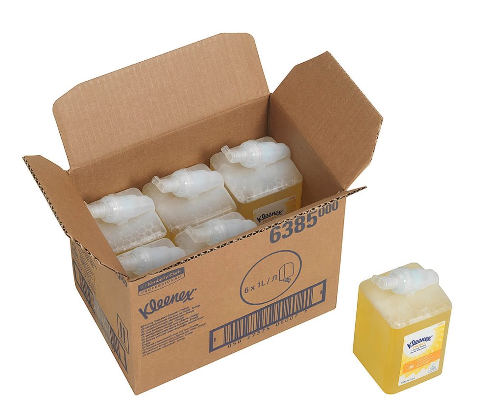 Пенное мыло для рук Kleenex@Energy Luxury, 6шт * 1л — изображение 9