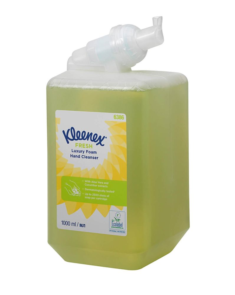 Пенное мыло для рук Kleenex@Fresh Luxury, 6шт * 1л — изображение 2