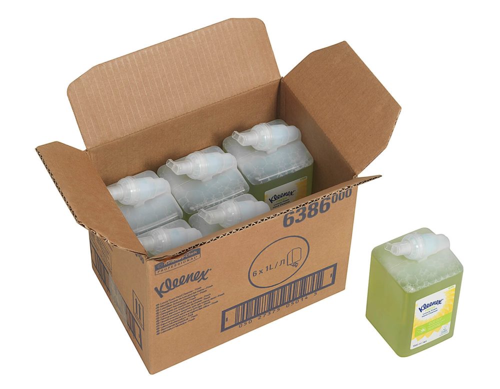 Пенное мыло для рук Kleenex@Fresh Luxury, 6шт * 1л — изображение 3