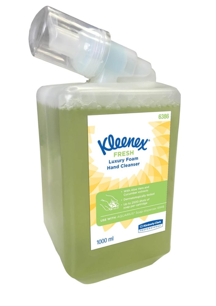 Пенное мыло для рук Kleenex@Fresh Luxury, 6шт * 1л — изображение 4