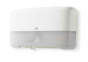 Двойной диспенсер туалетной бумаги Tork T2 555500 в мини рулонах