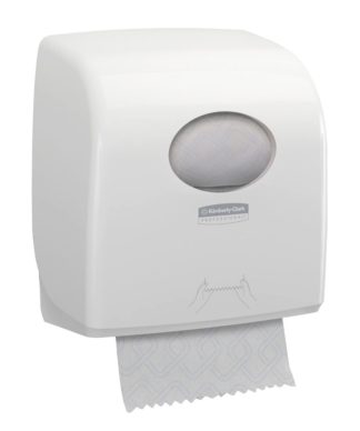 7955 Диспенсер для рулонных бумажных полотенец AQUARIUS SLIMROLL, белый