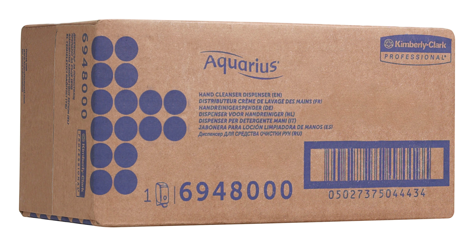Диспенсер для жидкого/пенного средства для рук Aquarius, 1000мл, белый — изображение 8
